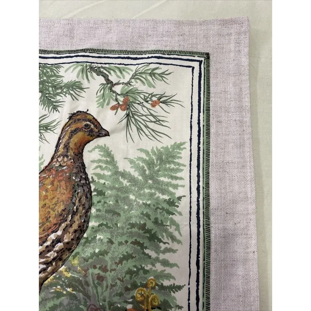 Vintage Handmade Bird Decorative Decor 3D Statement Pillowcase Layered